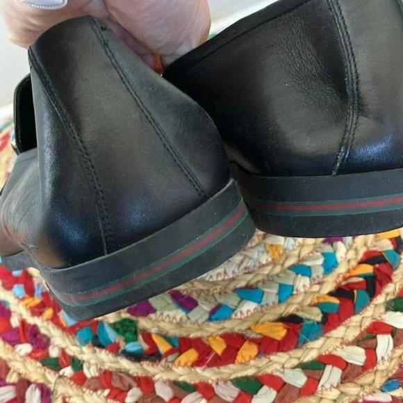 Gucci black silver horsebit  loafers - Picture 4 of 8